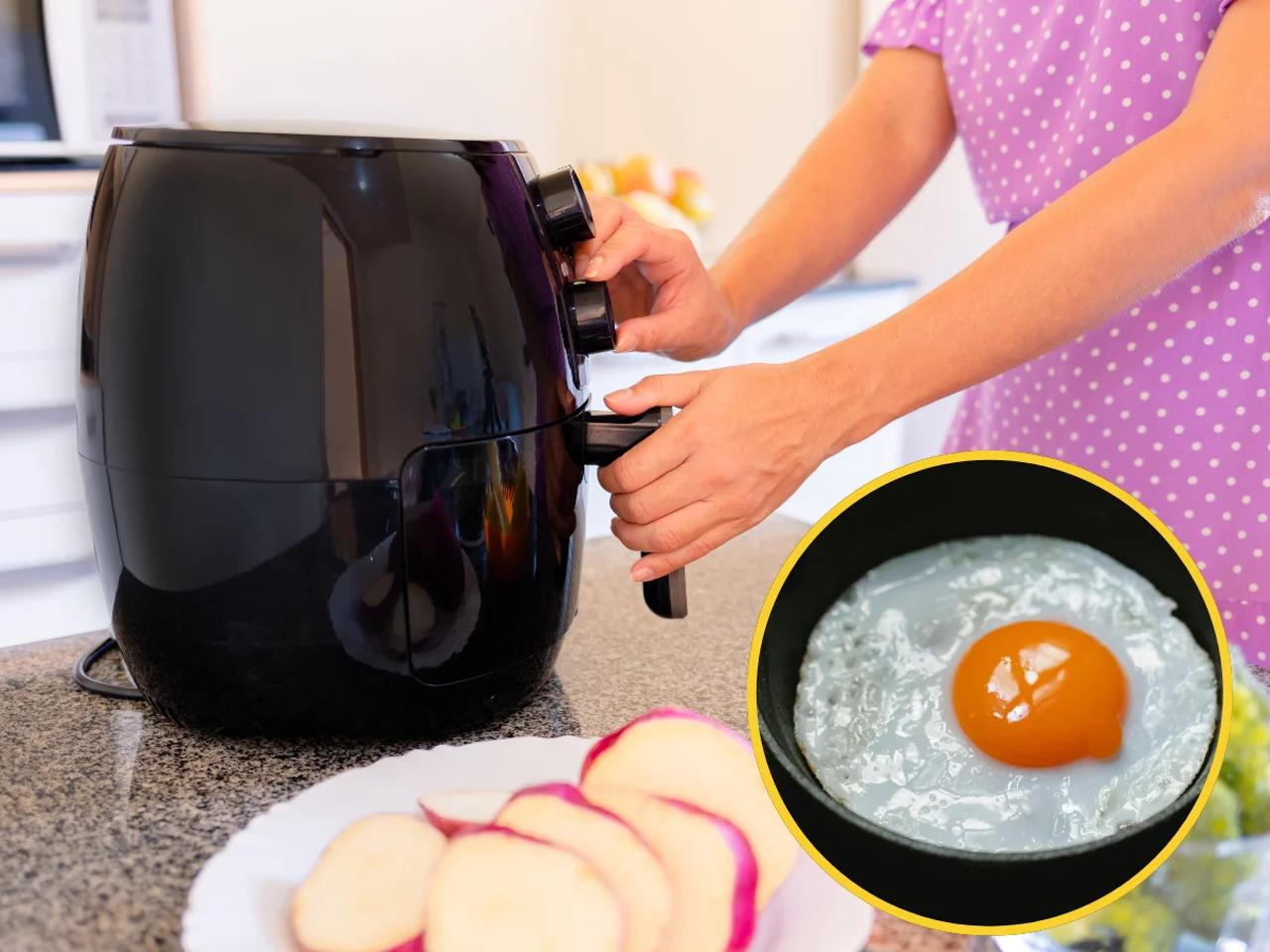 Jajko sadzone z Airfryera? Tak! Ale tylko jeśli zrobisz to w tym naczyniu
