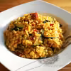 Risotto z cukinią i pomidorami