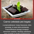 Czarna czekolada....