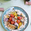 Kasza z  grillowanymi warzywami