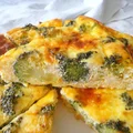 Pieczona frittata z brokułami