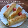 Szparagi zapiekane w cieście francuskim