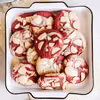 Marmurkowe ciastka Red Velvet
