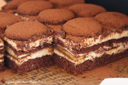 Ciasto latte macchiato