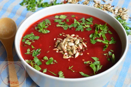 Zupa krem z buraków