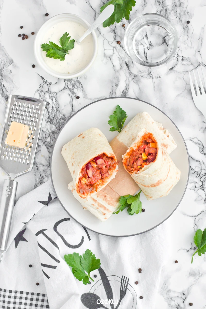 Szybkie meksykańskie burrito
