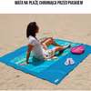 Mata na plażę chroniąca przed piaskiem