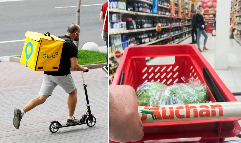 Zakupy z Auchan może przywieść nam teraz Glovo!