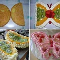 Tort w kształcie motyla