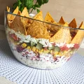 Sałatka nachos z kurczakiem