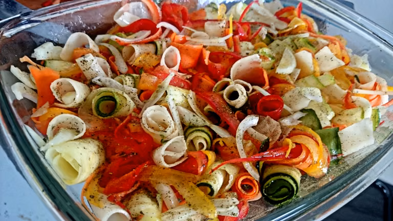 pieczone warzywa