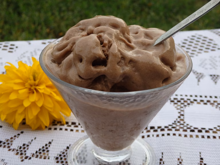 Lody bananowo-czekoladowe