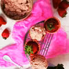 Lody truskawkowe