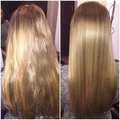 Keratynowe prostowanie włosów - efekty ;)