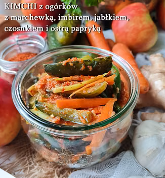 Kimchi z ogórków Oi Kimchi, 오이 김치 - Damsko-męskie spojrzenie na kuchnię