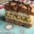 Ciasto z masą z serka mascarpone i michałkami :)