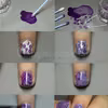 Abstrakcyjny manicure krok po kroku