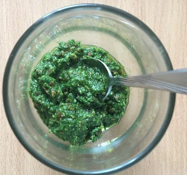 Pesto z czosnku niedźwiedziego