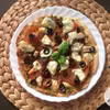 Dietetyczna pizza na spodzie z tortilli