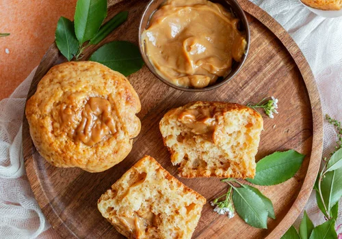 Proste muffiny kajmakowe