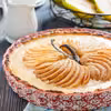 TARTA Z GRUSZKAMI I CREME BRULEE