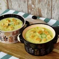 Zupa porowa z serkiem topionym i grzankami