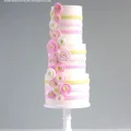 Pastelowy torcik