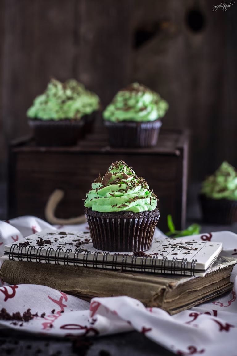 Babeczki After Eight - miętowe szaleństwo!