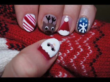 Super paznokcie na Boże Narodzenie!