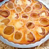 Tarta ze śliwkami i serkiem mascarpone