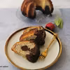 Dwukolorowa babka bananowa