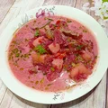 Pyszna zupa buraczkowa