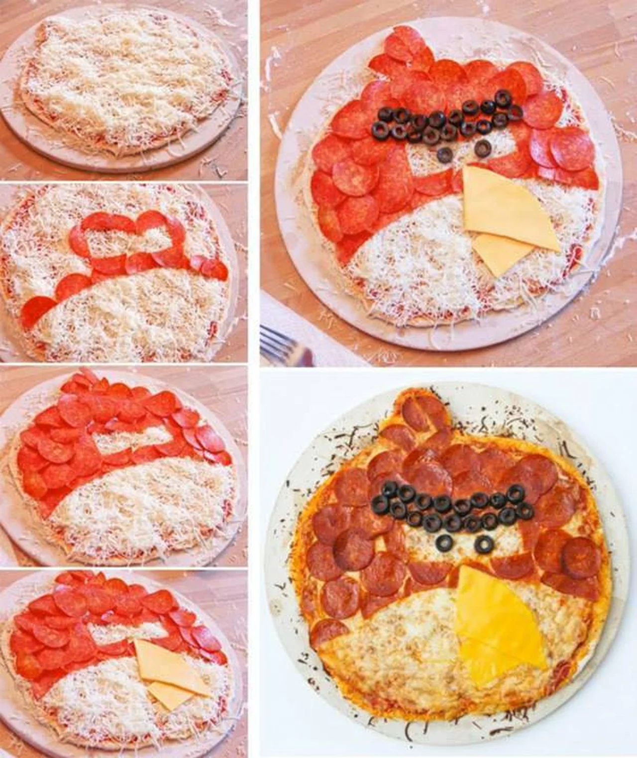 Pizza angry birds