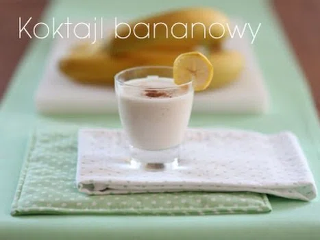 Koktajl bananowy 