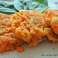 Placuszki marchewkowe
