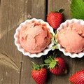 Domowy sorbet truskawkowy