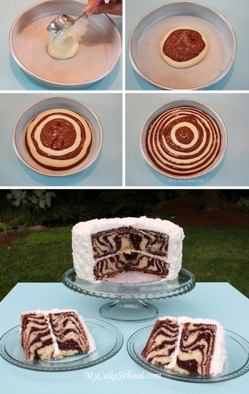 Tort zebra
