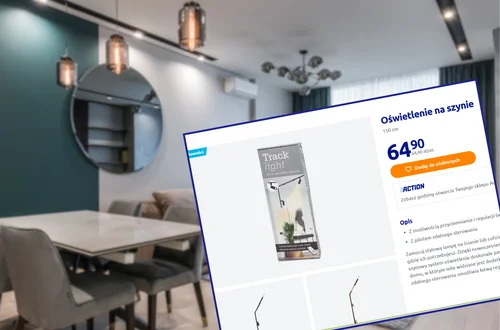 Ta lampa na szynie z Action za 65 zł odmieni mały ciemny pokój! Industrialny look i regulacja pilotem zrobi mega nastój