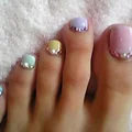 Wiosenny pedicure