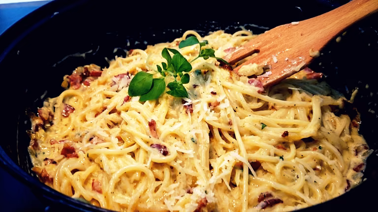 spaghetti carbonara <3
