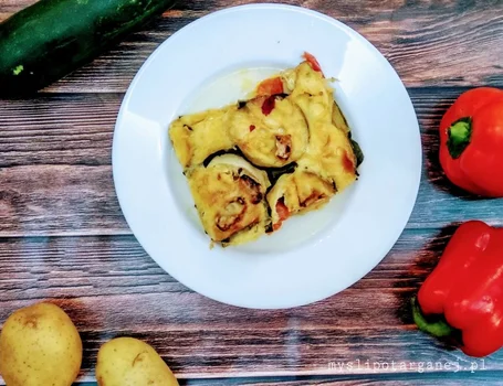 Zapiekanka z cukinią na wegetariański obiad