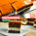 Ciasto marchewkowe z kremem i polewą