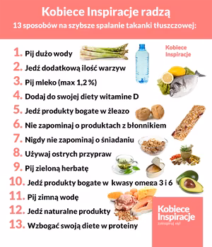 Jak szybciej SPALIĆ TKANKĘ TŁUSZCZOWĄ ? - 13 sposobów