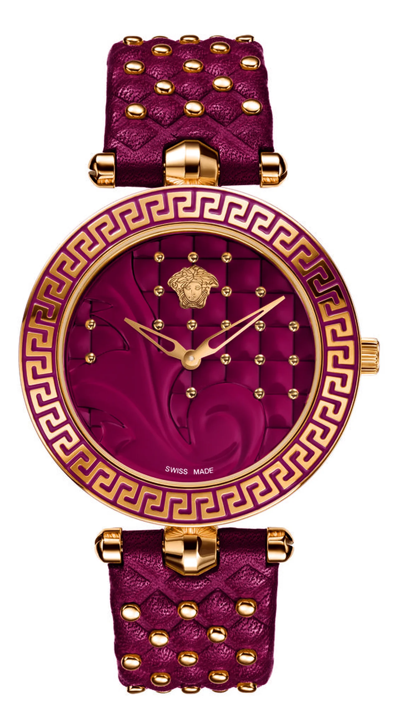 Różowo złoty zegarek