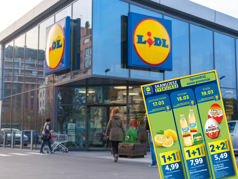 1+1 gratis w Lidlu to dopiero początek! Już dziś ruszyła lawina promocji i darmowych produktów