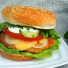 Domowy kurczakburger