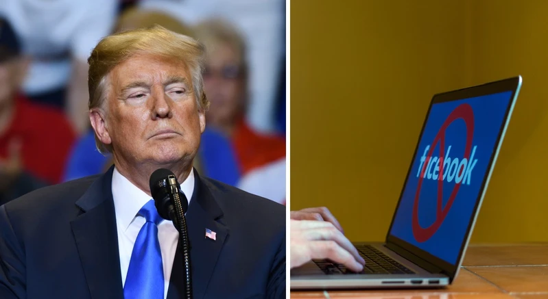 Donald Trump bezterminowo zablokowany na Facebooku i Instagramie