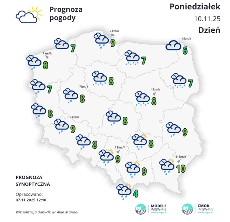 Zdjęcie Prognoza pogody na 4-dniowy weekend! Niektórzy wezmą parasole, inni okulary przeciwsłoneczne #3