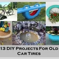 Pomysł na stare opony