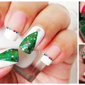 Świąteczny manicure